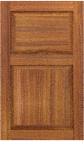 Raised  Panel   T P 60 40  Teak  Cabinets